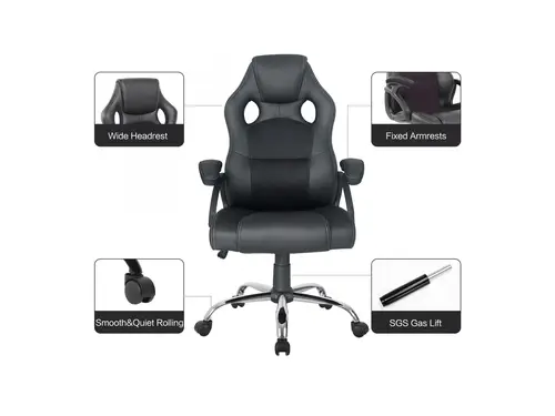 651016 silla de oficina y de ordenador Asiento acolchado Respaldo acolchado - Imagen 7