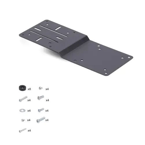 Soporte Bracket de Montaje VESA Compatible con 75x75/100x100 para NUC/Thin Client/Docking Stations - Soporte VESA para Mini PC - Imagen 10