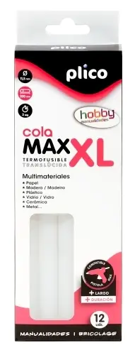 CAJA 12 BARRAS COLA PLICO MAX XL 1645