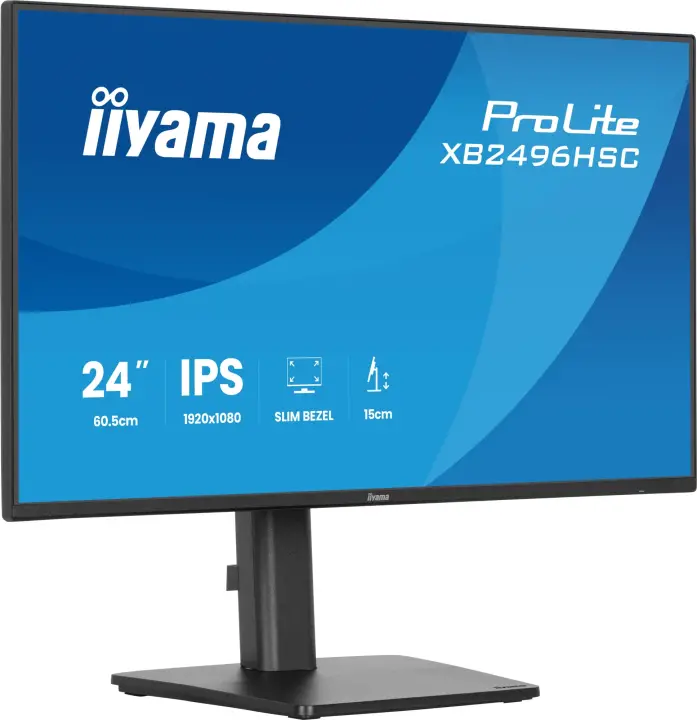 ProLite XB2496HSC-B1 pantalla para PC 61 cm (24") 1920 x 1080 Pixeles Full HD LED Negro