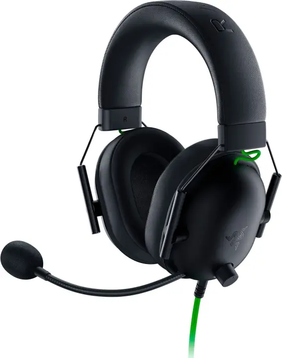 Blackshark V2 X Auriculares Alámbrico Diadema Juego Negro, Verde