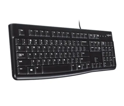 Keyboard K120 for Business teclado USB QWERTY Español Negro - Imagen 3