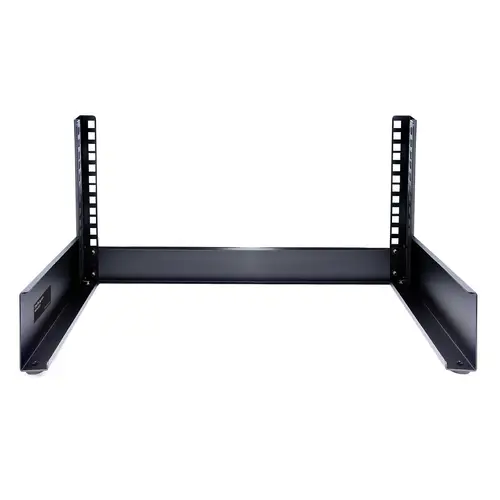 Rack 4U de 19" de Marco Abierto para Sobremesa con 2 Columnas - Rack para Equipos de Ordenador, AV o de Datos con Capacidad de Carga de 42kg - con Tuercas/Tornillos Enjaulados - Imagen 3