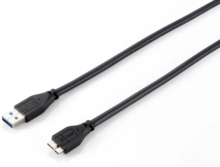 128397 Cable USB 3.0 A a Micro-B , M/M, 1,8m, 5Gbps, Negro