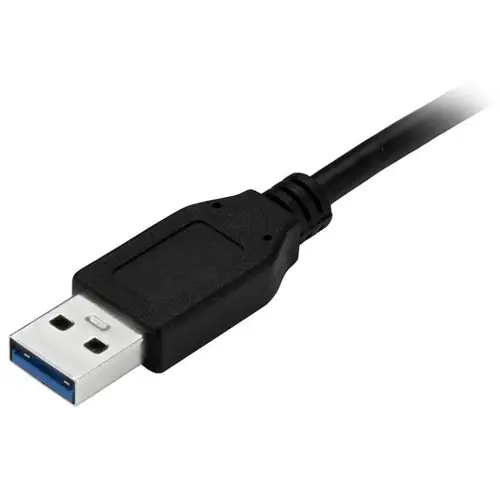 Cable de Carga y Sincronización USB-A a USB-C de 1m - Cable USB de 5Gbps - Cable de Datos USB-A a USB Tipo C - M/M - Negro - Imagen 3