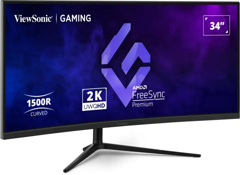 VX3418C-2K pantalla para PC 86,4 cm (34") 3440 x 1440 Pixeles UltraWide Quad HD Negro