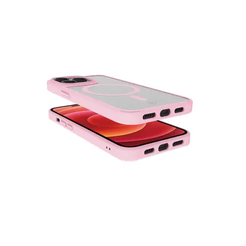 Magmatt funda para teléfono móvil 15,5 cm (6.1") Rosa, Transparente - Imagen 4