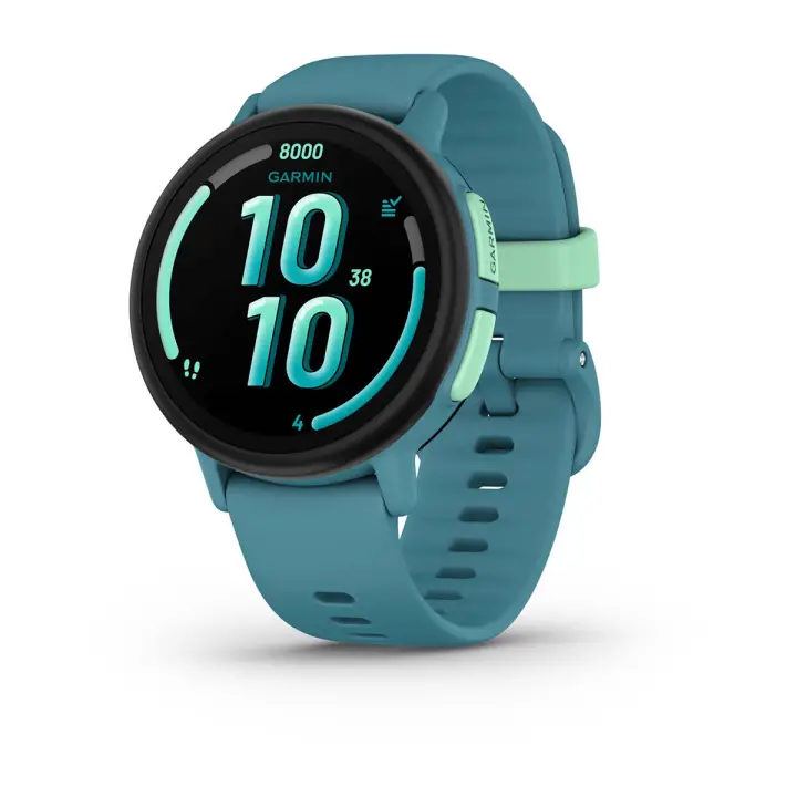 Bounce 010-03399-02 Relojes inteligentes y deportivos 3,05 cm (1.2") AMOLED 43 mm Digital 390 x 390 Pixeles Pantalla táctil Turquesa Wifi GPS (satélite)