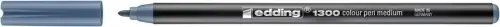 ROTUL.EDDING 1300 GRIS AZULADO - Pack de 5 unidades