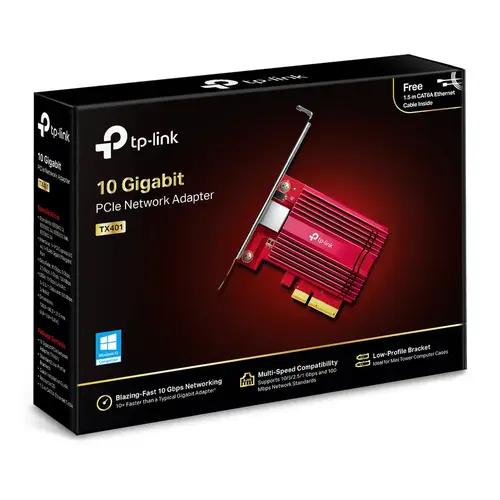 TX401 adaptador y tarjeta de red Interno Ethernet 10000 Mbit/s - Imagen 4