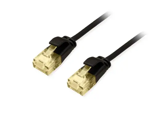 626906 cable de red Negro 3 m Cat6a U/UTP (UTP) - Imagen 2