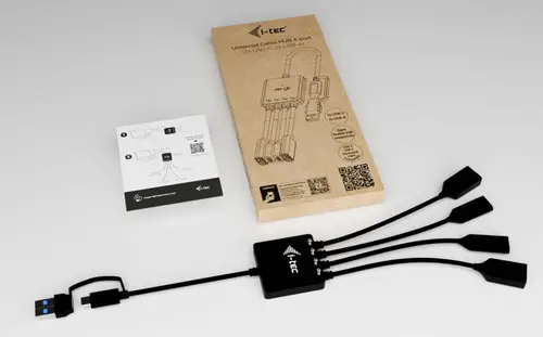 USB-C/USB-A Cable HUB 4 port (2x USB-C, 2x USB-A) - Imagen 6