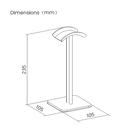 Soporte Universal para Auriculares, Negro - Imagen 7