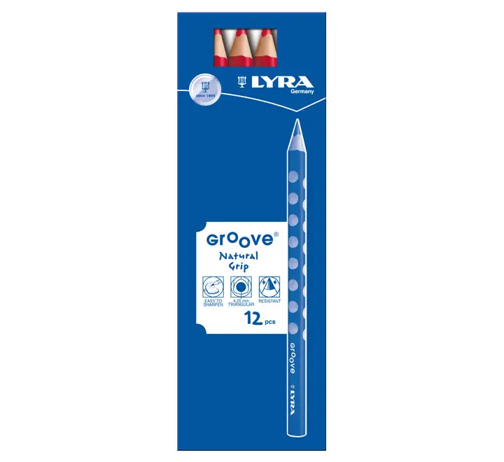 C.12 LAPICES LYRA GROOVE 3810027 MAGENTA