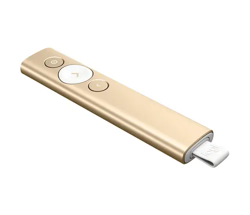 910-004862 apuntador inalámbricos Bluetooth/RF Oro - Imagen 2