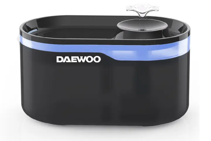 D-WF006 comedero y bebedero para perro y gato Negro Universal Bebedero automático para mascotas