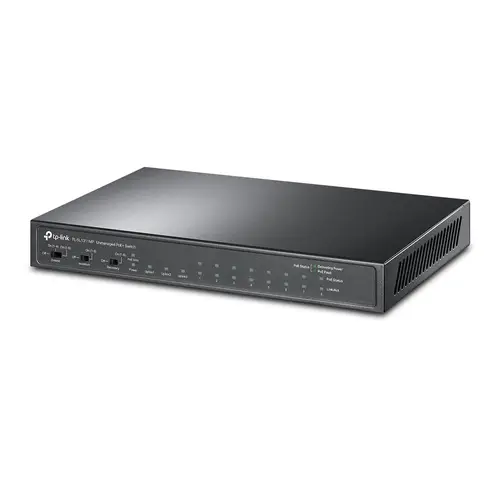 TL-SL1311MP switch No administrado Fast Ethernet (10/100) Energía sobre Ethernet (PoE) Negro - Imagen 2