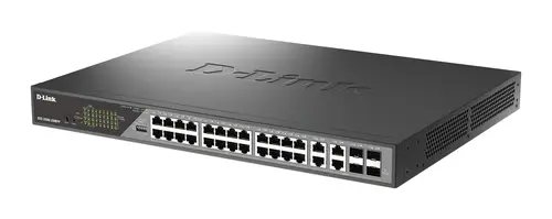 DSS-200G-28MPP switch Gestionado L2 Gigabit Ethernet (10/100/1000) Energía sobre Ethernet (PoE) 1U Gris - Imagen 2
