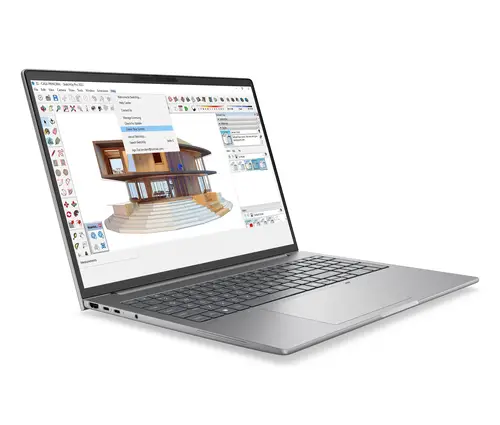 DQ0D0ET ordenador portatil Copilot+ PC 40,6 cm (16") WUXGA 32 GB DDR5-SDRAM 1 TB SSD Wi-Fi 7 (802.11be) Windows 11 Pro AI Workstation, AI PC Plata - Imagen 2