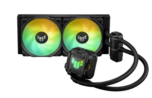 TUF GAMING LC II 240 ARGB Procesador Kit de refrigeración líquida 12 cm Negro - Imagen 1