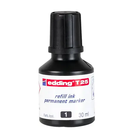 T25 recambio para marcador Negro 30 ml 1 pieza(s)
