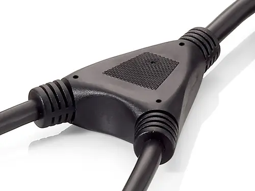 112220 cable de transmisión 1,8 m CEE 7/7 Acoplador C13 2 x - Imagen 4