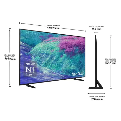 TV 55" Neo QLED QN1EF 4K Vision AI TV 2025 - Imagen 10
