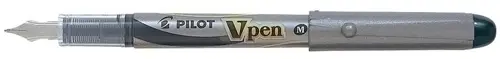 PLUMA PILOT V-PEN SILVER tinta NEGRA