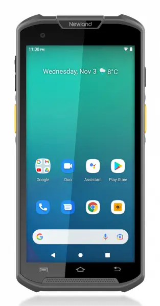 MT93 Megattera Pro ordenador móvil de mano 14 cm (5.5") 720 x 1440 Pixeles Pantalla táctil 277 g Negro