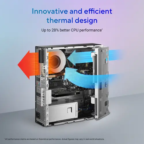 ExpertCenter P500 SFF P500SV-05210H009X Intel Core 5 210H 16 GB DDR5-SDRAM 512 GB SSD Windows 11 Pro PC Gris - Imagen 5