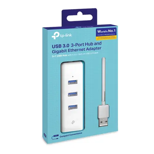 UE330 base para portátil y replicador de puertos Alámbrico USB 3.2 Gen 1 (3.1 Gen 1) Type-A Blanco - Imagen 4