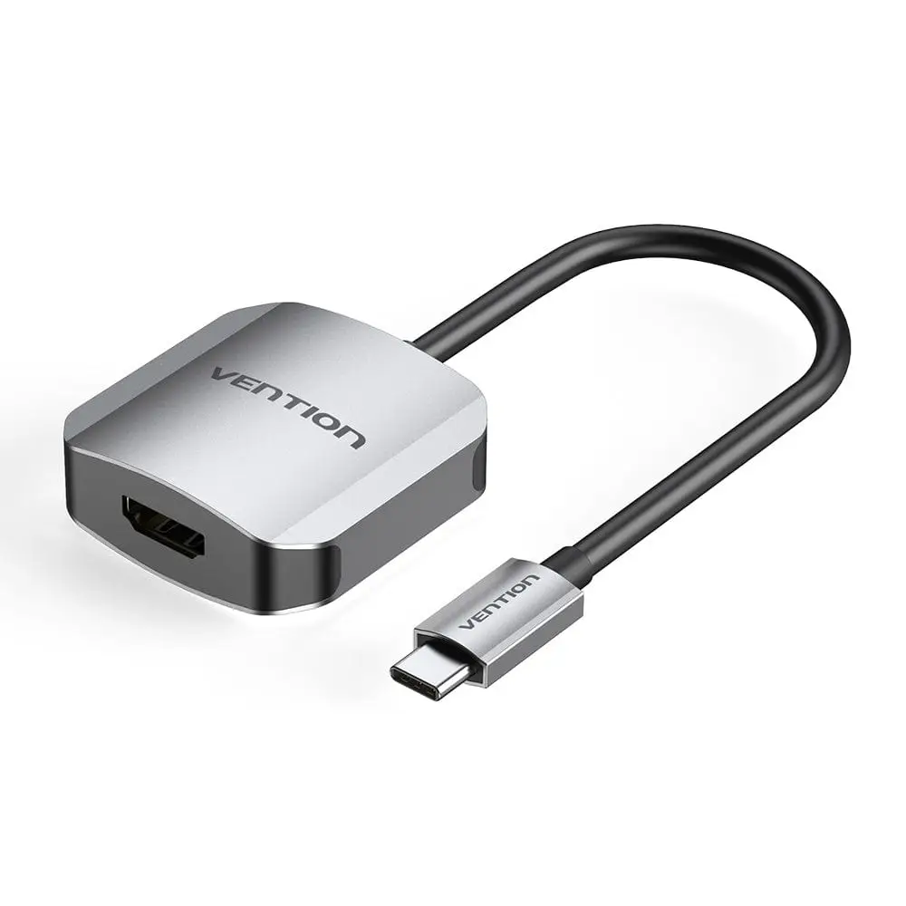 TDEHB adaptador de cable de vídeo 0,15 m USB Tipo C HDMI tipo A (Estándar) Gris