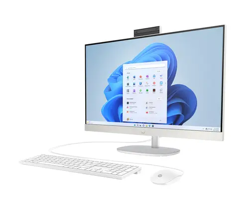 27 inch All-in-One 27-cr0130ns PC Intel® Core i5 i5-1335U 68,6 cm (27") 1920 x 1080 Pixeles 8 GB DDR4-SDRAM 512 GB SSD FreeDOS Wi-Fi 6 (802.11ax) Blanco - Imagen 4