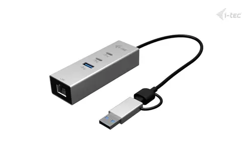 USB-C/USB-A Metal HUB 3 (2x USB-C, 1x USB-A) Port + 2.5GLAN - Imagen 3