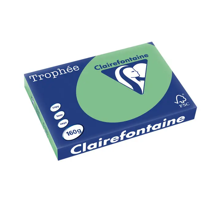 PAQ. 250H PAP. TROPHEE CLF SUAVE A3 160G VER NATU