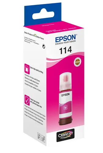 114 EcoTank Magenta ink bottle - Imagen 2
