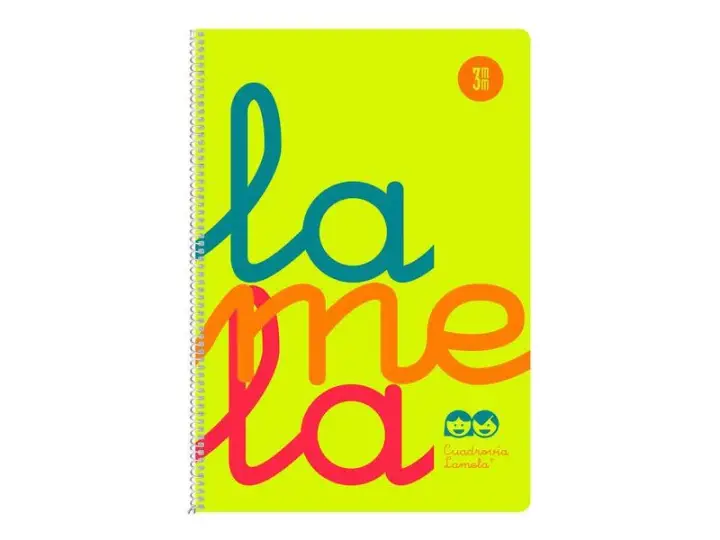 Cuaderno Fº polipropileno C3 80 hojas 90 grs amarillo 7FTP003A