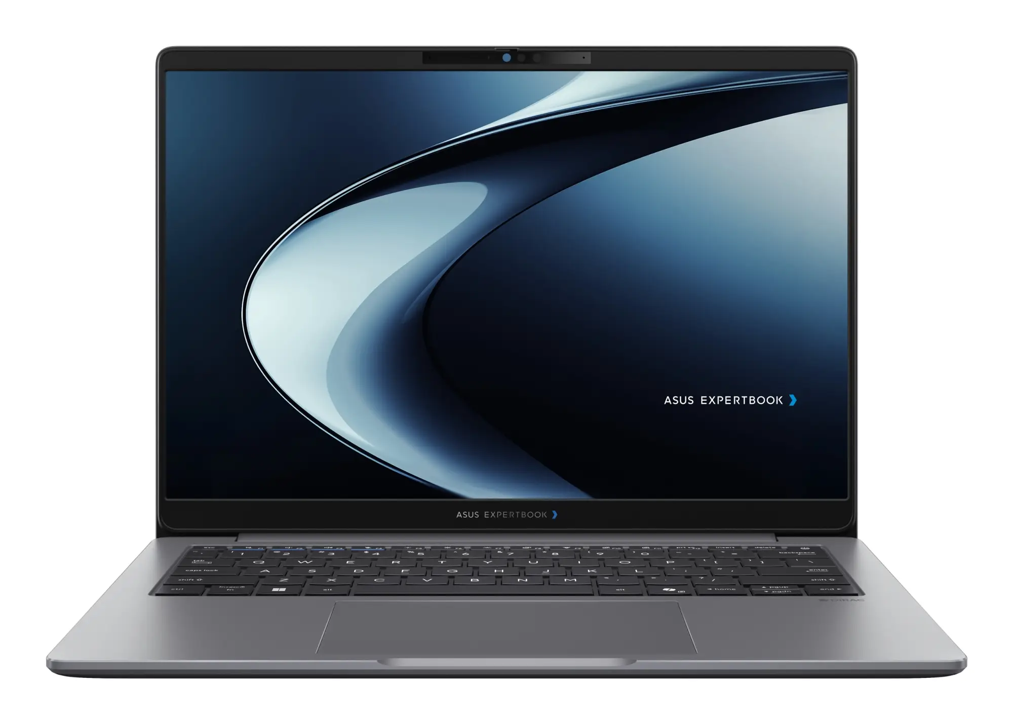 ExpertBook P5 G2 PM5406CGA-NZ0282 Copilot+ PC - Ordenador Portátil 14" WQXGA 144Hz (AMD Ryzen AI 7 445, 16GB RAM, 512GB SSD, Radeon 840M, Windows 11 Pro) Gris Brumoso - Teclado QWERTY español