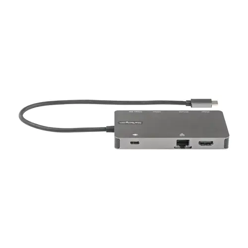 Adaptador Multipuertos USB C - Docking Station de Viajes HDMI 4K 30Hz o VGA - Hub Ladrón USB 3.0 de 5Gbps (USB-A / USB Tipo C) - PD de 100W - SD/Micro SD - GbE - Replicador - Imagen 3