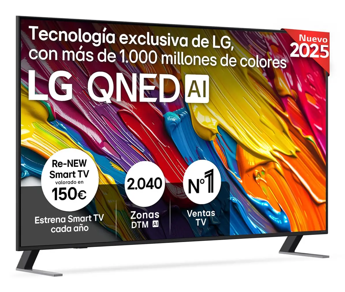 QNED AI 65QNED84A6C 165,1 cm (65") 4K Ultra HD Smart TV Wifi Negro
