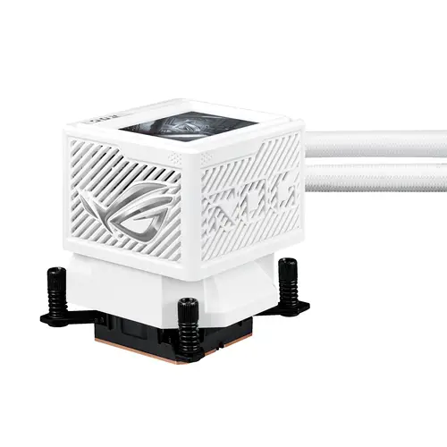 ROG RYUJIN III 360 ARGB EXTREME WHT Procesador Sistema de refrigeración líquida todo en uno 12 cm Blanco 1 pieza(s) - Imagen 7