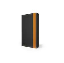 LY027 funda para tablet 17,8 cm (7") Folio Negro, Naranja