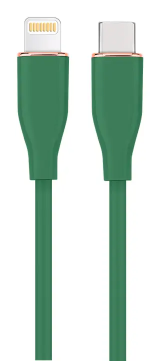 CC-USB2S-CM8PM-1.5M-G cable de conector Lightning 1,5 m Verde