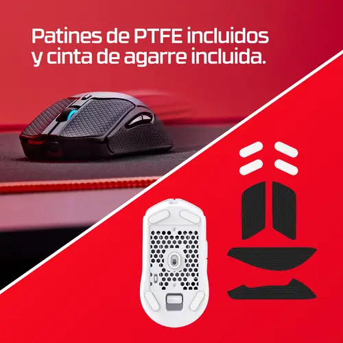 Pulsefire Haste 2: ratón gaming inalámbrico (negro) - Imagen 3