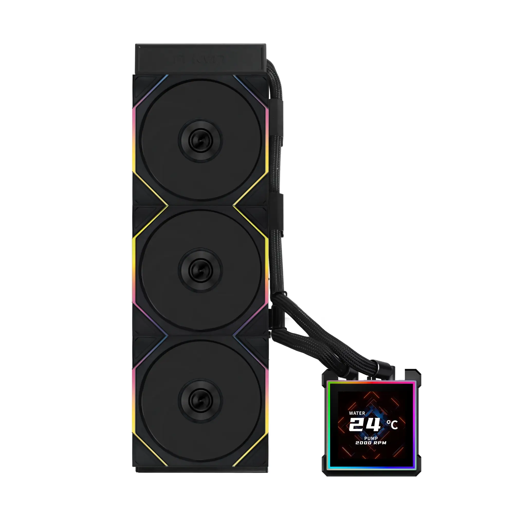 HydroShift II LCD-S 360 TL Procesador Kit de refrigeración líquida 12 cm Negro 1 pieza(s)