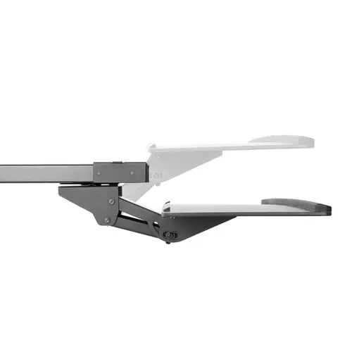 Bandeja Ajustable para Soporte de Teclado - de Instalación Bajo el Escritorio - de 67cm de Ancho - Imagen 5