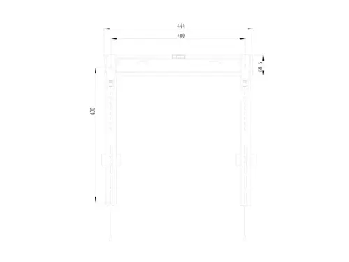 Soporte fijo de pared para TV de 37"-55 - Imagen 3