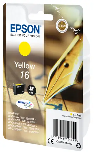 Pen and crossword Singlepack Yellow 16 DURABrite Ultra Ink - Imagen 2