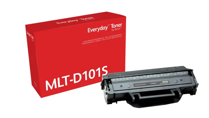 Everyday El tóner Everyday Negro de Xerox es compatible con Samsung MLT-D101S, Capacidad estándar