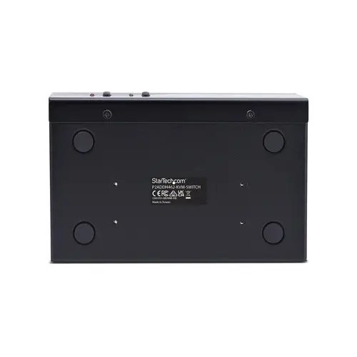 Switch KVM de 2 Puertos DisplayPort HDMI - Conmutador KVM de Dos Monitores - Hub Ladrón USB 2 Puertos 5Gbps - 2 Puertos USB HID - Teclas de Acceso Rápido - TAA - Imagen 5